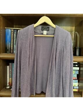 Alex Evenings Women's Purple Jacket